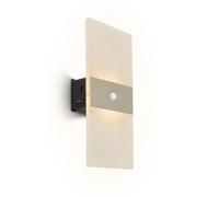 BRILONER Sticklights - Rechargeable Wall Light Without Wiring and Drilling, Motion Sensor, Magnetic, Sticky Wall Lights, Battery LED, 22x4x10 cm, Gold-Coloured