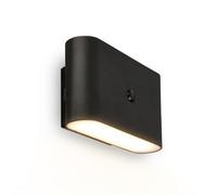 Briloner Cordless Wall Light Rechargeable Lamp Up & Down Motion Sensor Stick-On 3W, 270Lm Black