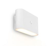 Briloner Cordless Wall Light Rechargeable Lamp Up & Down Motion Sensor Stick-On 3W, 270Lm White