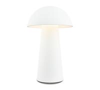 BRILONER - LED Mini Table lamp Wireless with Touch, dimmable in Steps, IP44, Bedside lamp, Reading lamp, LED lamp, Camping lamp, Table lamp, Rechargeable lamp, Outdoor lamp, 12x19,5 cm (DxH), White