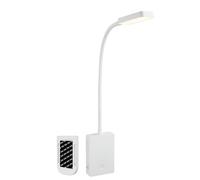 Briloner Led Bedside Reading Lamp Rechargeable Cordless Wall Light No Drilling Stick-On Dimmable White