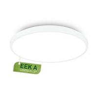 BRILONER - Eek A LED Ceiling Light Efficient with 17.1W at 3900lm, Neutral White Light, LED Light, Ceiling Lights for Living Room, Ceiling Lights Bedroom, Ceiling Light Lounge, 38X6 cm, White