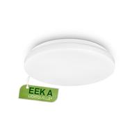 Briloner - Energy Saving LED Ceiling Light, Certified Class A, Neutral White Light, 8W, 1700Lm, Life ~50 000h, Energy Efficient Ceiling Lights for Living Room, Bedroom, Lounge, 29X6 cm, White