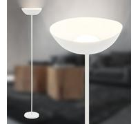 Briloner Estate White Led Standing Floor Lamp Cordless Rechargeable Dimmable 170Cm