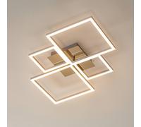 Briloner Frame LED ceiling lamp, dimmable via wall switch