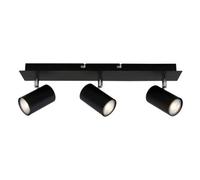 Briloner Gu10 Ceiling Light Black 3 Way Spotlight Lamp