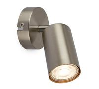 Briloner Gu10 Wall Lamp Matt Nickel Adjustable Spot Light