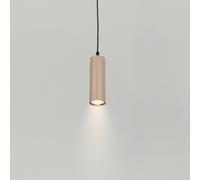 Briloner Ida pendant light, beige, 1-bulb, Ø 10 cm, GU10