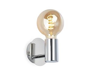 BRILONER - Interior Wall Light, Bathroom Light, Waterproof Bathroom Wall Light, Mirror Lamp, 1 x E27, Chrome