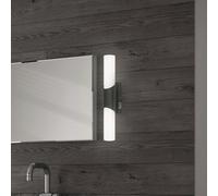 Briloner Klak Brilo bathroom and mirror light, black, 32 cm