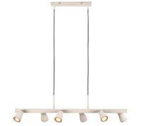 Briloner - LED 6-Light Pendant Light Warm White Warm Grey-Coffee
