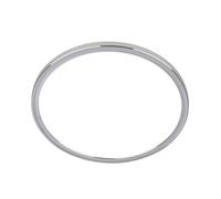 BRILONER - LED Bath Ceiling Light with indirect Light, Flat, IP54 dust and Splash-Proof, Bathroom, lamp for Kitchen, Wet Room, 42x2.8 cm, Chrome