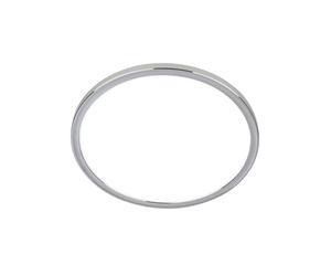 BRILONER - LED Bath Ceiling Light with indirect Light, Flat, IP54 dust and Splash Water Protection, Bathroom, lamp for Kitchen, Wet Room, 29.3x2.8 cm, Chrome