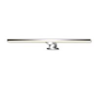 BRILONER - LED Bathroom Mirror Lamp, 2-in-1 Installation, IP44 Splash-Proof, Warm White Light, Makeup Mirror LED Lights, Bath Mirror Light, Wall Light Bathroom, Bath Wall Lights, 50X10.5X4cm, Chrome