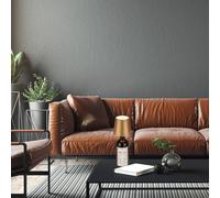 Briloner LED battery bottle light IP44 with a dimmer, gold