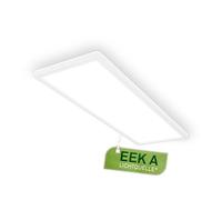 BRILONER - EEK A LED Ceiling lamp Efficient with 14W at 3000lm, Approx. 50,000h Light, Flat, indirect Light, LED lamp, LED Ceiling Light, Living Room lamp, LED Panel, Kitchen lamp, 58x20x3 cm, White