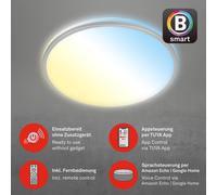 Briloner LED ceiling lamp Ivy S, dimmable, CCT, Ø 49 cm