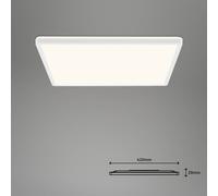 Briloner LED ceiling lamp Slim S dimmable CCT white 42x42cm