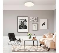 Briloner LED ceiling light Ekos, sensor, Ø 26 cm