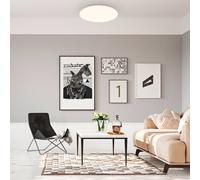 Briloner LED ceiling light Ekos, sensor, Ø 35 cm