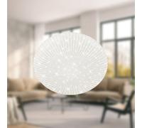 LED Ceiling Light Flush 1800lm Starry Sky Effect 15W 278mm Hallway Bedroom White [EEK: E]