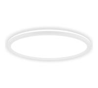 BRILONER - LED Ceiling Light, Indirect Lighting, Slim Design, Step Dimmable, Neutral White, Ceiling Lights Living Room, LED Lights for Bedroom, Kitchen Light, 42 x 3 cm, White