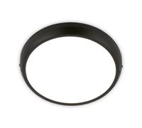 Briloner - LED Ceiling Light IP44 Neutral White Light Black 27.5 cm