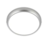 Briloner - LED Ceiling Light IP44 Neutral White Light Matt Chrome 27.5 cm