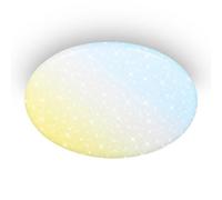 BRILONER LED Ceiling Light Lamp Ultra Bright Efficient Remote CCT 56cm White Briloner White