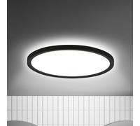 Briloner Led Bathroom Ceiling Light With Motion Sensor 29Cm Chrome