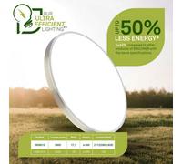 Briloner Led Ceiling Light Round Lamp Living Room Energy Efficiency A Neutral White 38Cm, 17,1W, 3900Lm