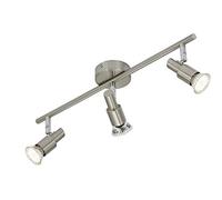 Briloner LED Ceiling Light/Spotlights, Metal, Satin Nickel, GU10, 3 W