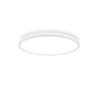 Briloner LED ceiling light Tava A, Ø 42 cm, plastic, white
