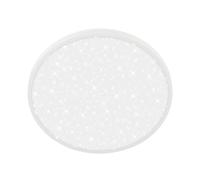 BRILONER - LED Ceiling Light with Decorative Cover, Starry Sky, Neutral White Light Colour, LED Light, Ceiling Lights for Living Room, Ceiling Lights Bedroom, Ceiling Light Lounge, 33 X 6 cm, White