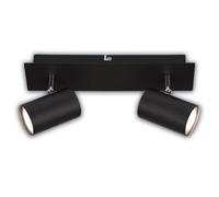 LED Ceiling Spotlight 2 GU10 Light 450lm 3000K Adjustable Metal Energy Efficient [EEK: A]