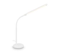 LED Desk Lamp Reading Light USB-C Home Office Adjustable Head Touch Dimmer White [EEK: F]