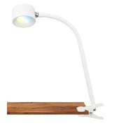 BRILONER - LED Desk Lamp with Battery, Magnetically Removable, 360 Degree Rotation, Dimmable, CCT, Wireless Reading Lamp, Clamp Lamp, Bedside Lamp, Reading Light Children, 44 cm High