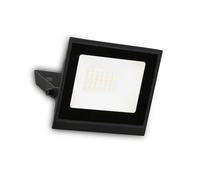 BRILONER - LED Floodlight Outdoor with Neutral White Light, 20W 1800lm, Adjustable, IP65 Dust and Water Resistant, Security Light, Exterior Spotlight, Wall Lamp, Garden, Garage, 11x14.5x3 cm, Black