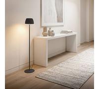 BRILONER LED Floor Lamp Free Standing Warm Light Reading USB-C 8W Dimmer 1240mm in Black Briloner Black