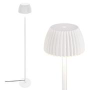 BRILONER - LED Floor lamp with Touch, dimmable, Light Edge, Warm White, Standard Light, Floor Standing, Living Room, 19x124 cm, Off White