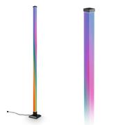 LED Floor Lamp Gaming Ambience Standing Tube Light Music Sync RGB USB-C Remote