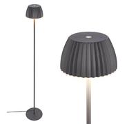 BRILONER - LED Floor lamp with Touch, dimmable, Light Edge, Warm White, Stand Light, Living Room, Floor Standing, 19 x 124 cm, Anthracite