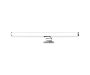 BRILONER - LED Mirror Bathroom IP44 Splash Protection, Neutral White, Cabinet Lighting, Mirror lamp, 50 x 9.5 x 5 cm, Chrome