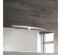 Briloner Chrome Led Mirror Light 10W 1000Lm Ip44 Bathroom Clamp Wall Mount Lamp 500mm