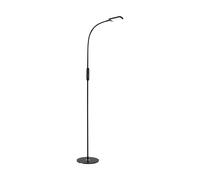 Briloner LED office floor lamp Office Remote, black, dimmable, CCT