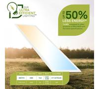 BRILONER LED Panel Ceiling Light Energy Efficient CCT Slim Remote 100cm White Briloner White