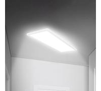 Briloner LED panel Move, sensor, 58 x 20 cm, IP44, plastic, white