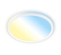 Briloner Led Panel Round Ceiling Light Dimmable Remote Cct Energy Efficient Class A 29,3Cm, 11W, 2400Lm