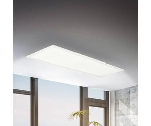Briloner LED panel Simple 100 x 25 cm, white, ultra-flat, IP44, 4000 K