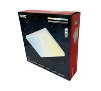 Briloner LED Panel White Square 15W 1600lm Starry Sky Cct Dimmable Remote